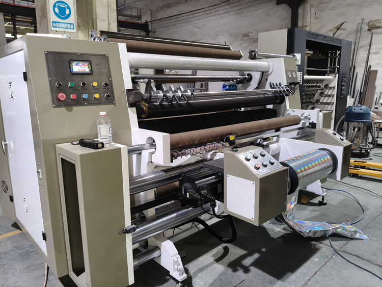 1600型BOPP薄膜高速分切機